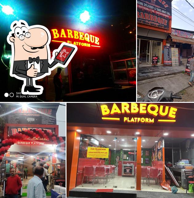 Here's a picture of Barbeque platform