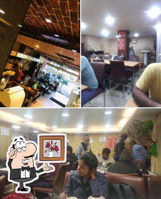 The interior of Raj Luxmi