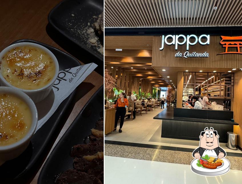 Creme brulée em Jappa da Quitanda - Barra Shopping