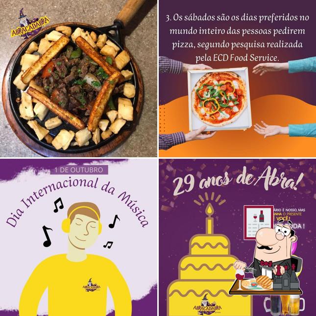 Escolha refeições de carne no Abracadabra