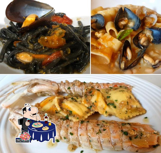 Prenditi tra i vari pasti di mare disponibili a Assit't e Magn Home Restaurant H.R e B&B