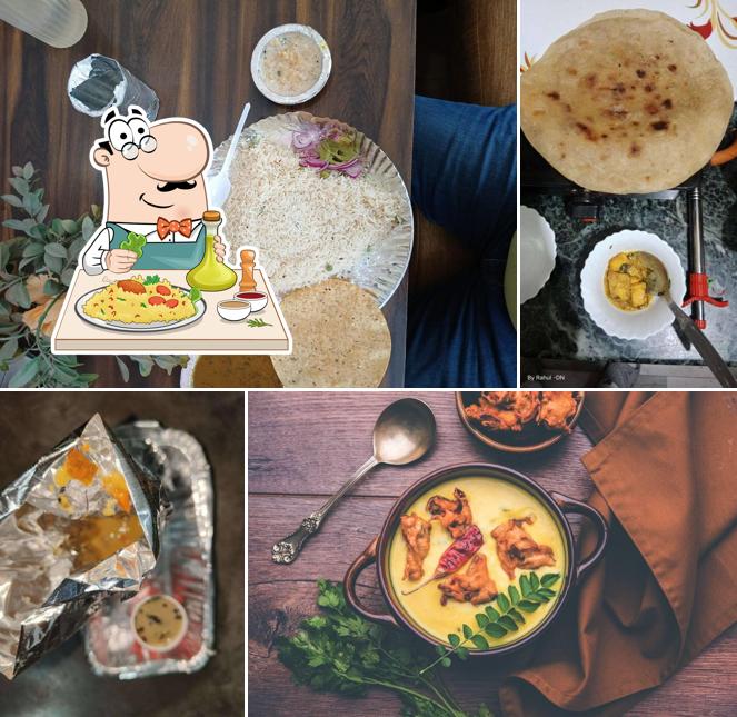 Food at Ahar Vaishno Dhaba