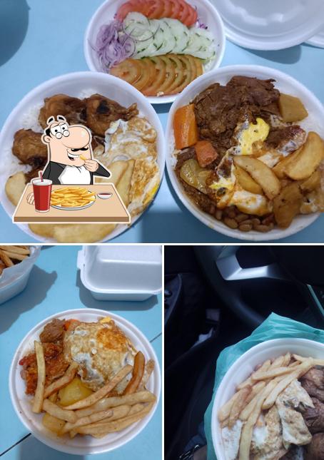 Batata frita em Gaúcho Marmitas