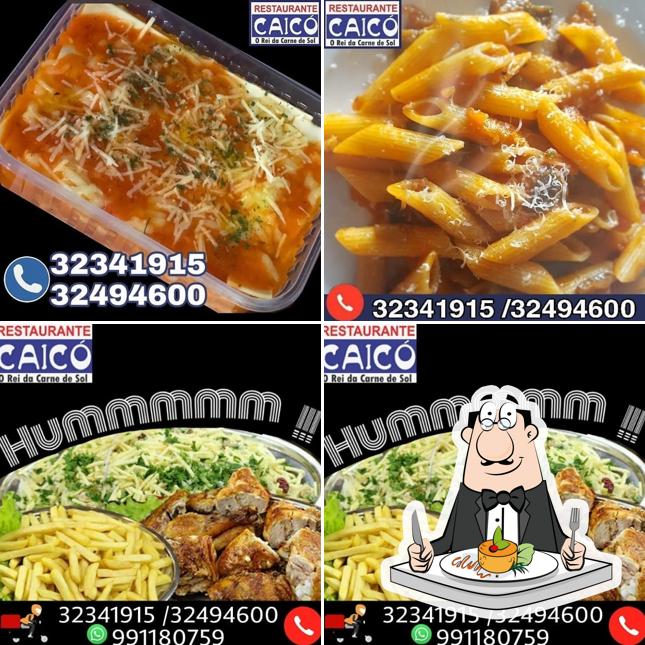 Comida em Restaurante O Caicó