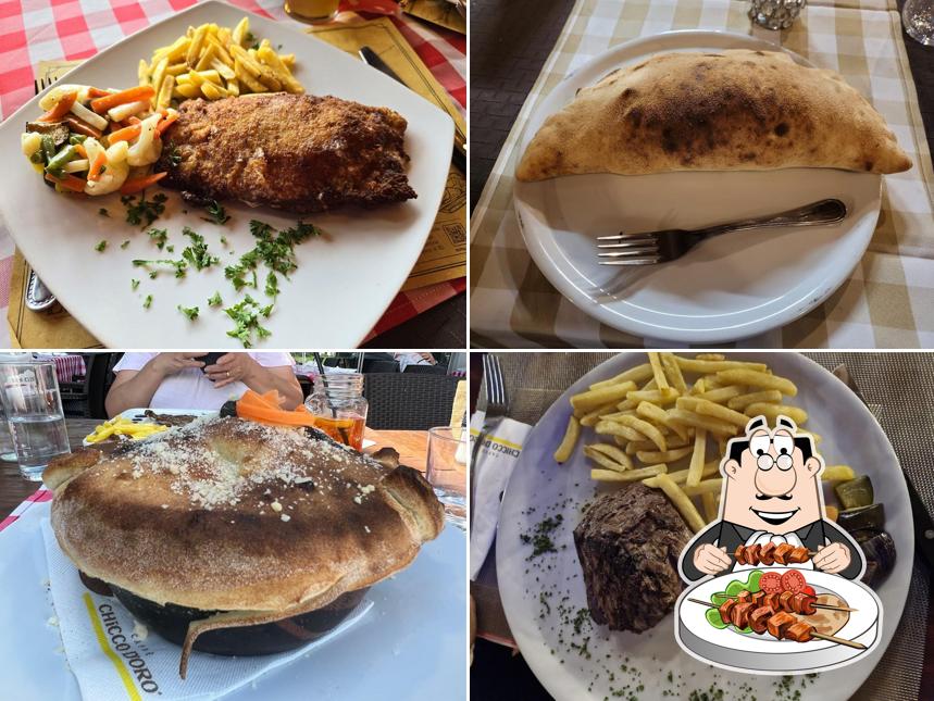 Cibo al Ristorante Cow Boy Bar Contone