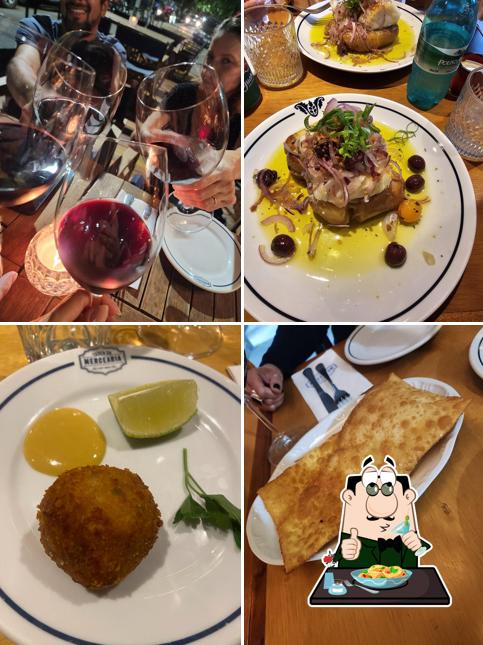 Platos en Tasca da Mercearia