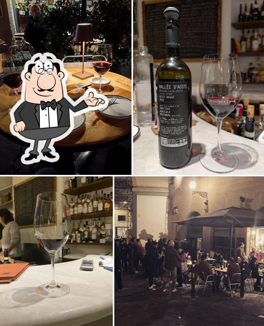 Dai un'occhiata agli interni di Le Volpi e l'Uva