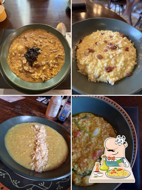 Risoto em Cantina Toscana