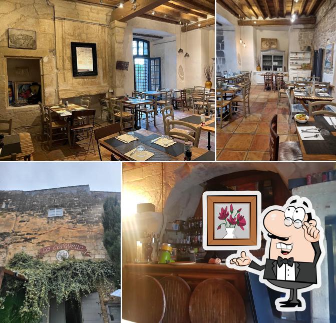 L'intérieur de La Caravelle