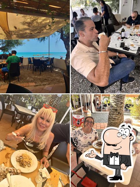 Gli interni di La Terrazza di Testa di Monaco