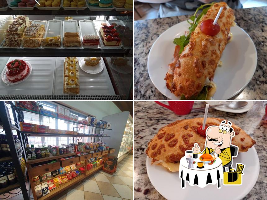 Comida em Brioche Pães E Doces