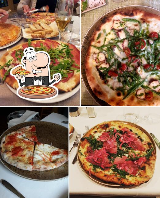 A Ristorante Da Rosa, puoi provare una bella pizza