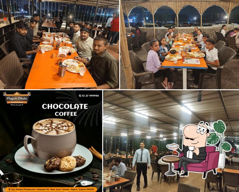 The interior of THE GREAT PUNJABI DHABA