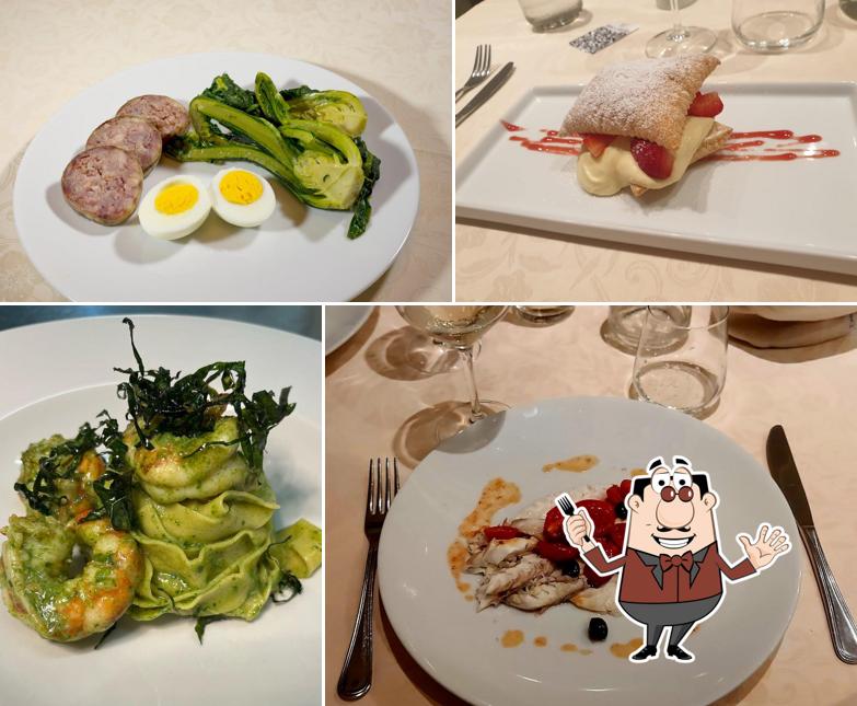 Platti al Ristorante Villa Vento