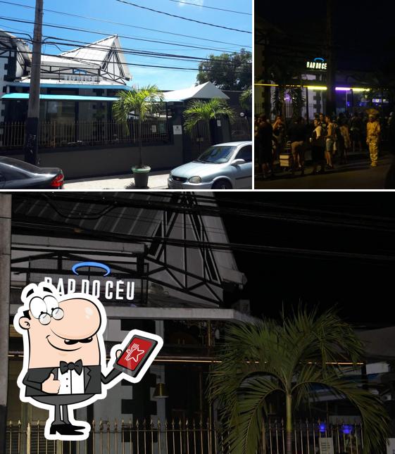 O exterior do Bar Do Céu