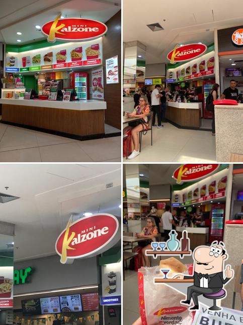 O interior do Mini Kalzone Floripa Shopping