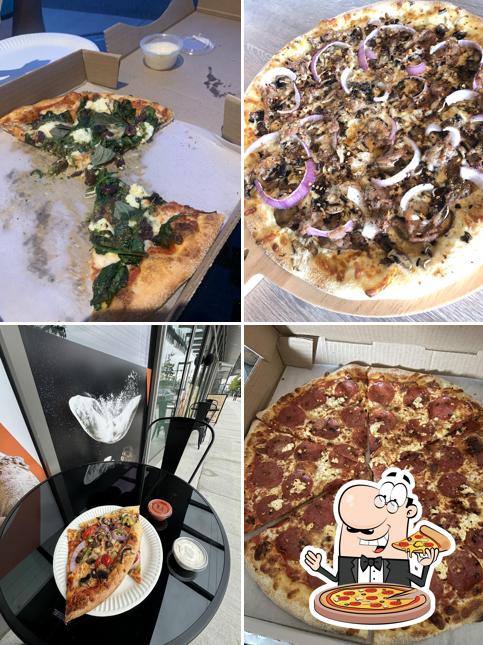 Choisissez de nombreux genres de pizzas