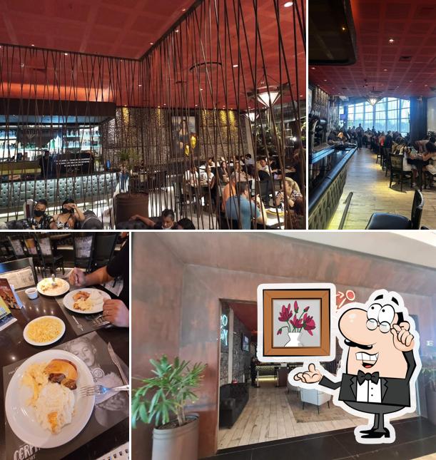 O interior do Roxy Bar - Shopping Bosque Grão-Pará