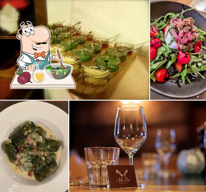 Insalata di barbabietole al Restaurant & Bar Alte Post Davos