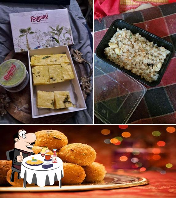 Cheese plate at Brijwasi Sweets Original Since 1946