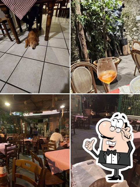 Gli interni di Cantina Miseria e Nobilta