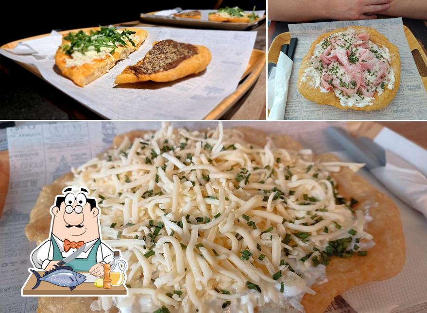 Salmone grigliato al Langos bar Rijeka