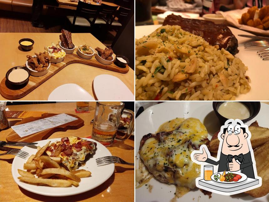 Comida em Restaurante Outback Steakhouse