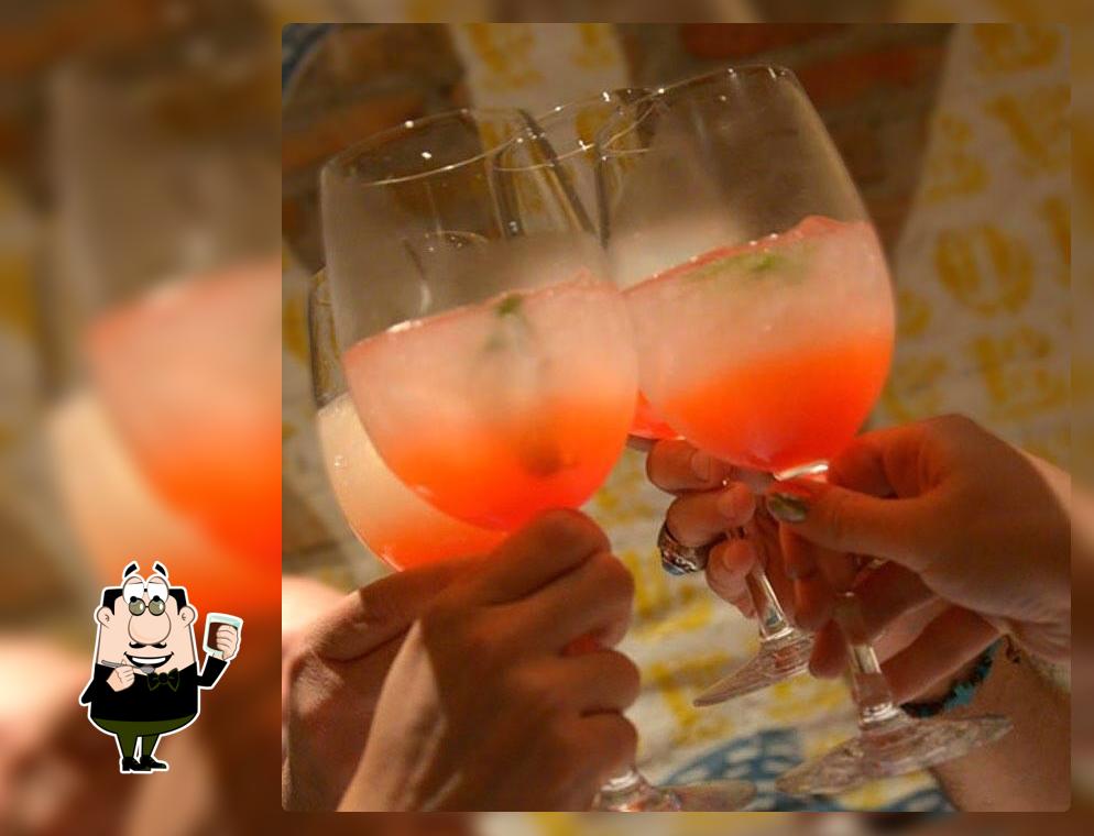 You can order a drink from the menu