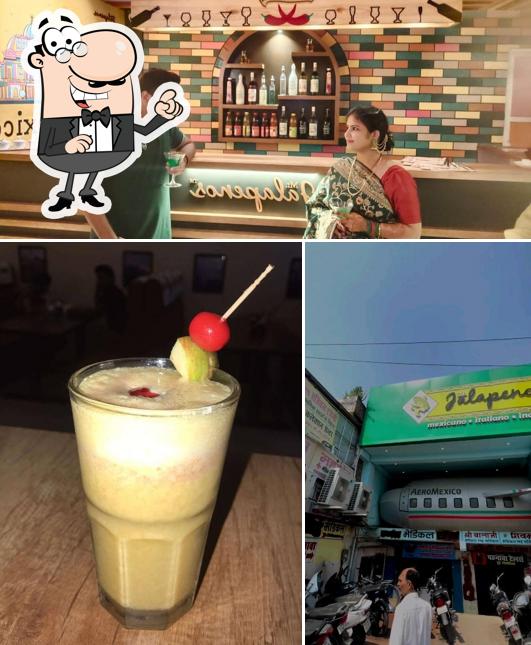 Take a seat at one of the tables at Mr.Jalapenos