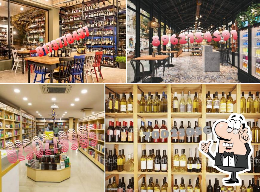 The interior of Liquor Store name: Model Shop