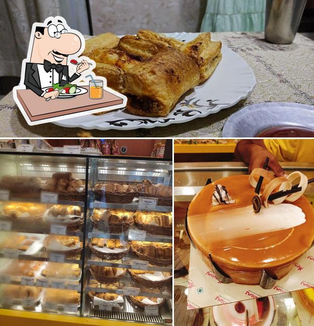 Food at Merwans Cake Shop