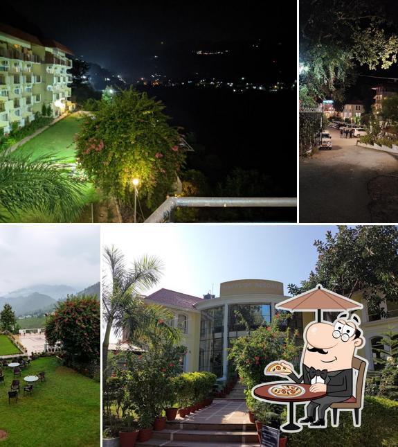 You can get some fresh air outside Riverside Resort