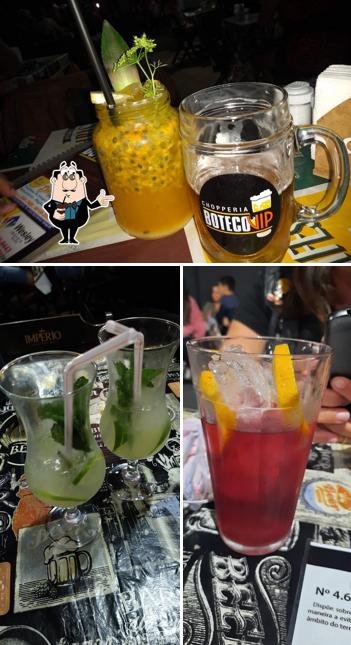 Desfrute de um drinque no Choperia Boteco Vip