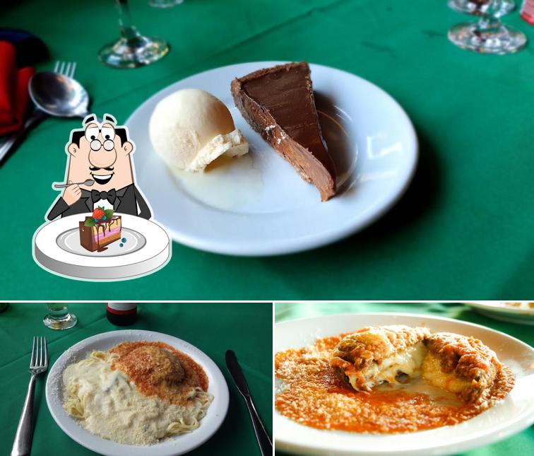 Bolo de chocolate em Cantina Portale di Napoli - Casa do Polpettone