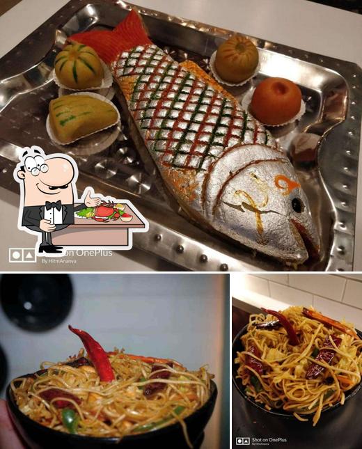 Try out seafood at Rajesh Sweets and Bakers, Best Sweet Shop In Varanasi Best Sweets In Varanasi Best Restaurant In Varanasi