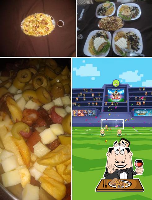 Experimente pizza no Varandas Lanches