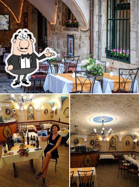 Gli interni di Renaissance Cusine Mediterranee