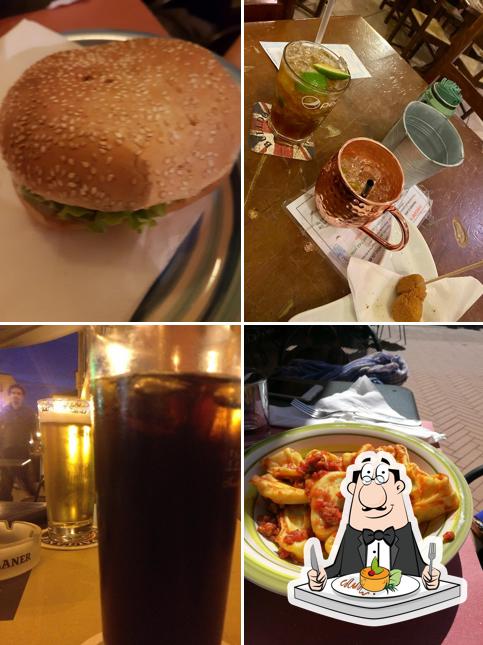 Mousse al cioccolato al Osteria della Vecchia Piazza