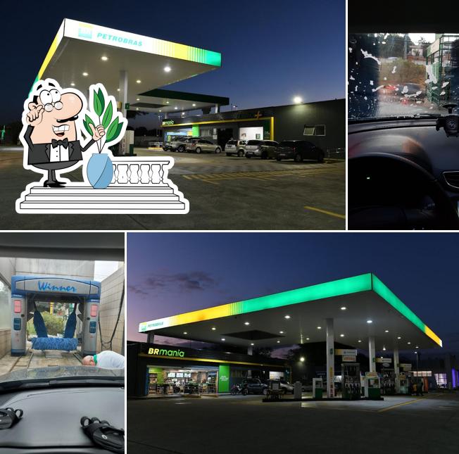 Veja imagens do exterior do Posto Petrobras