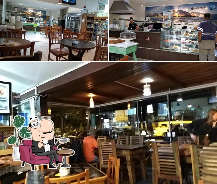 Veja imagens do interior do Recanto dos Pães