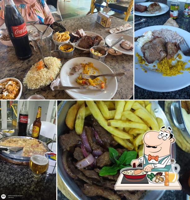 Arroz frito em Churrascaria A gauchinha