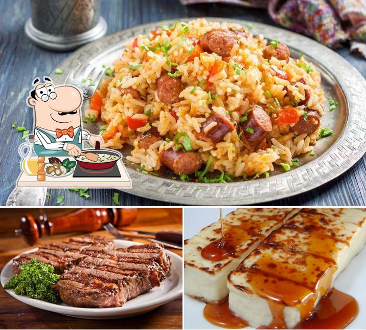 Arroz frito em VinteDois Restaurante