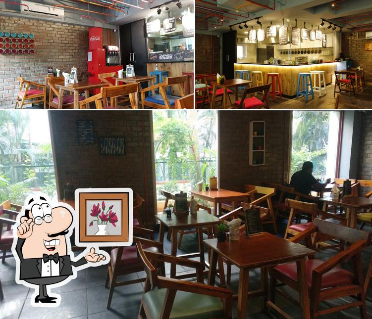 The interior of Double Roti