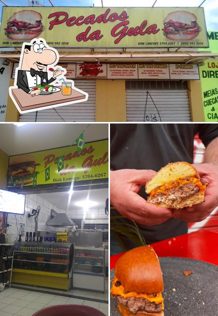 Sanduíche de carne de porco desfiada em Lanches Pecados da Gula food