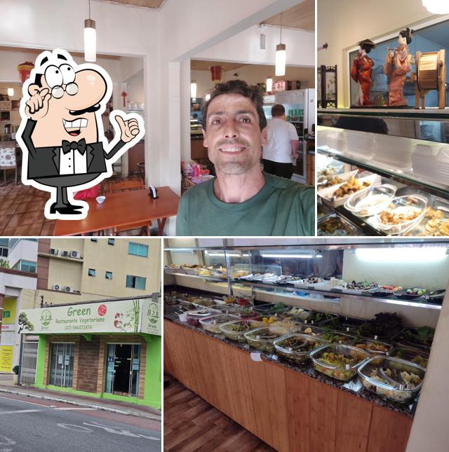 Veja imagens do interior do Restaurante Tian Ran Vegetariano