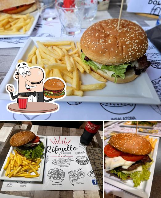 Gli hamburger di Rifrullo Pizza potranno soddisfare molti gusti diversi