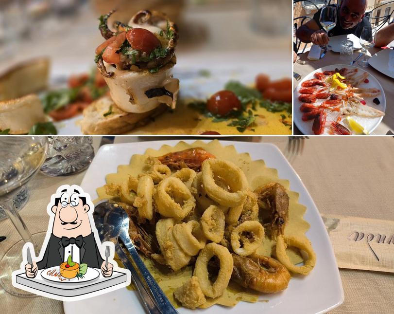 Nourriture à Ristorante Le Terrazze