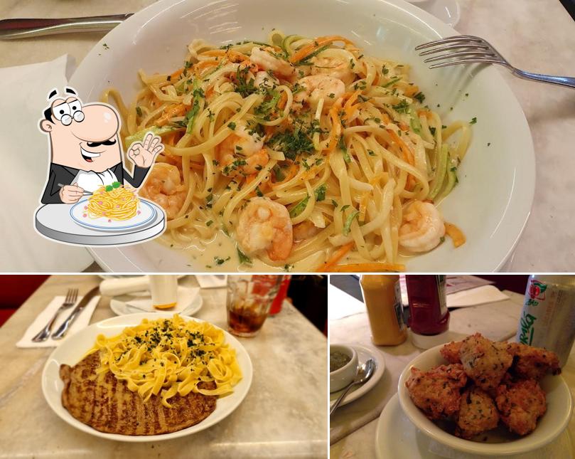 Espaguete carbonara em Ritz