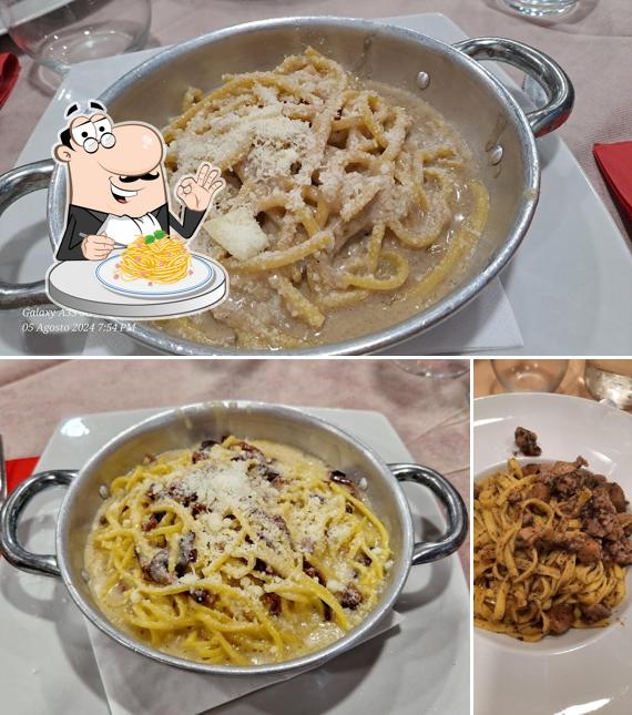 Spaghetti alla carbonara al La forchetta ciociara