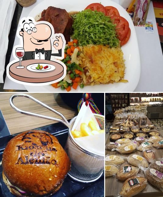 Platos en Kiosque do Alemão